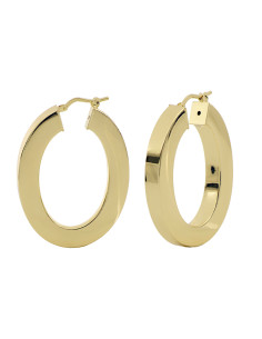 Orecchini in bronzo dorato