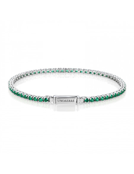 Bracciale tennis in argento