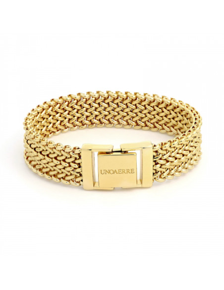 Bracciale in bronzo dorato