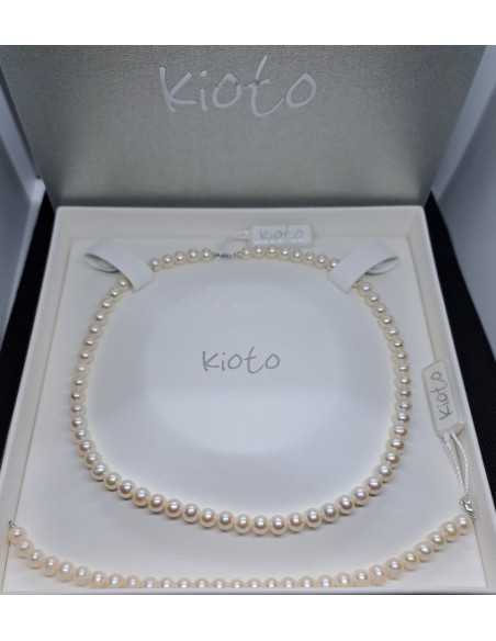 Collana donna di perle e bracciale