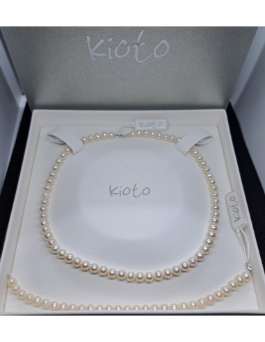 Collana donna di perle e bracciale